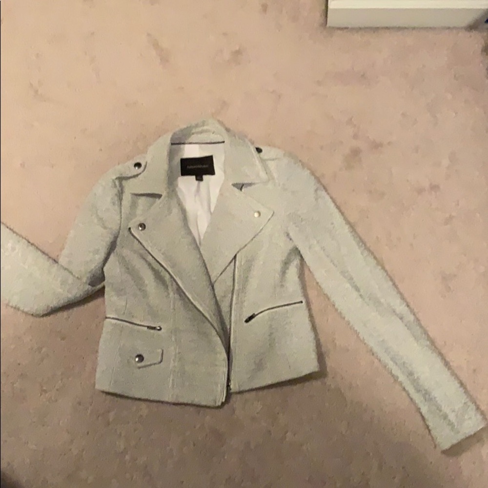 Banana republic zip up jacket blazer
